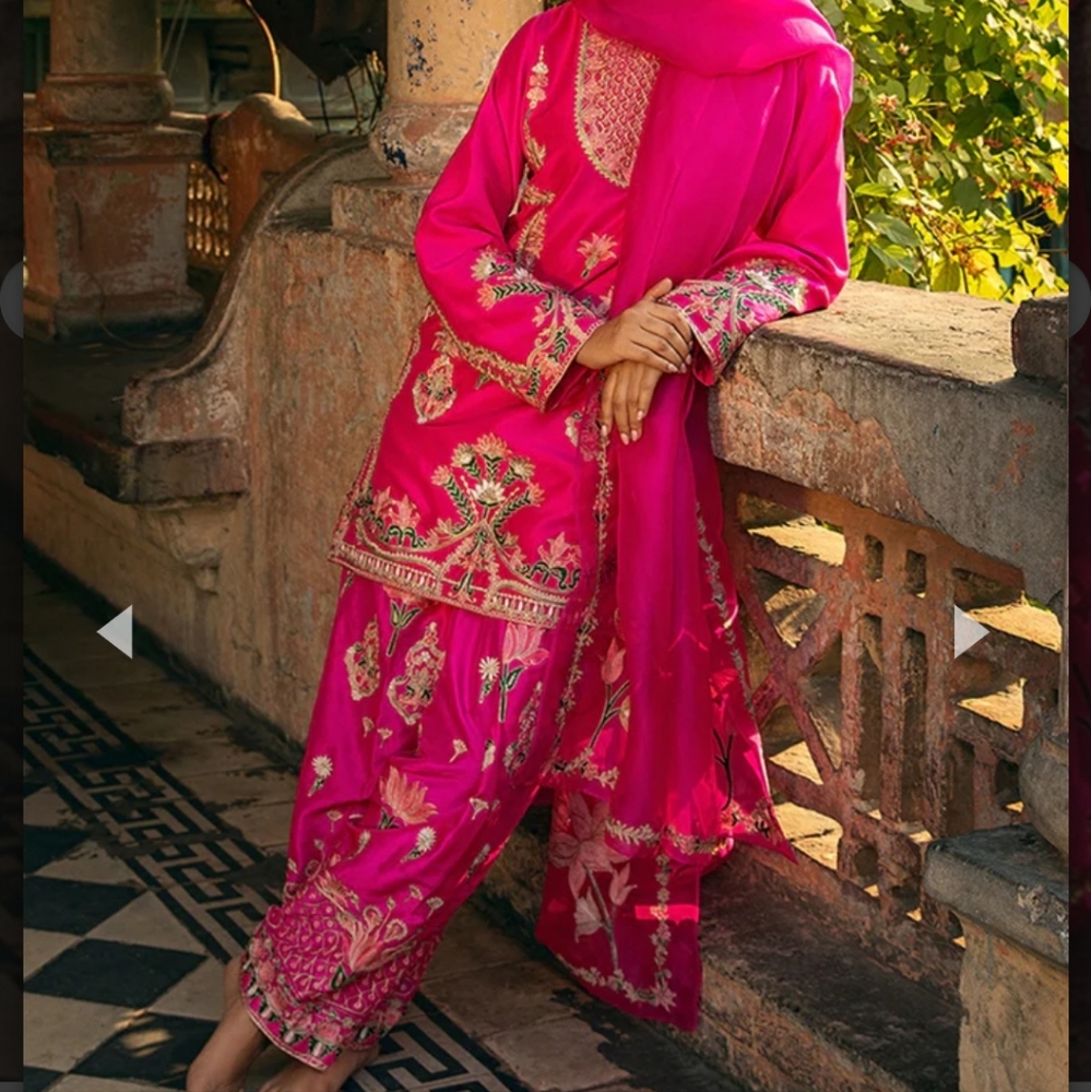 Pakistani Indian Designer Suit - image 2